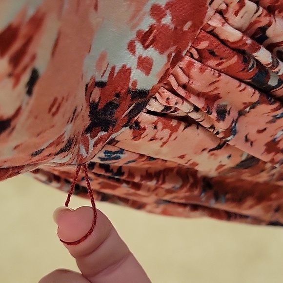 Modcloth Festive Frondescence dress in Cherry Blossom - Picture 7 of 9